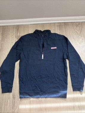 Vineyard Vines Navy Half-Zip Pullover